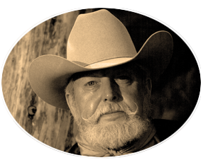 This is an image of Butch Martin, Cowboy Poet, Singer, Co-Producer and Narrator of Romancing the West®