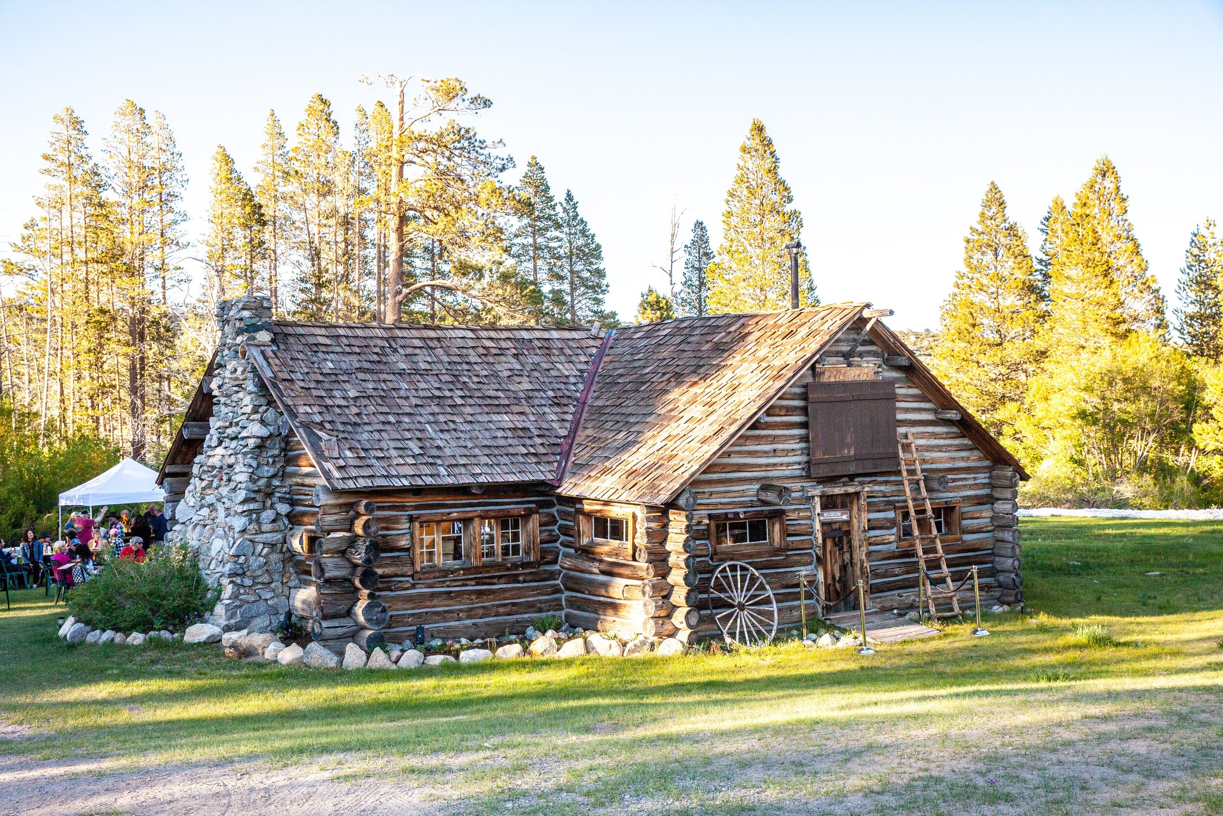 Romancing the West Tour & Tickets : Hayden Cabin (Mammoth Museum) at Mammoth Lakes, CA